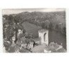 CAHORS: décor moyennageux la barbacane et la tour des pendus vue aérienne 10x15 - très bon état