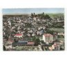 GOURDON: vue générale vue aérienne 10x15 - très bon état