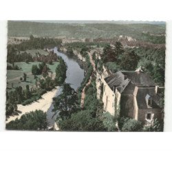 MARTEL: château de mirandol vue aérienne 10x15 - très bon état
