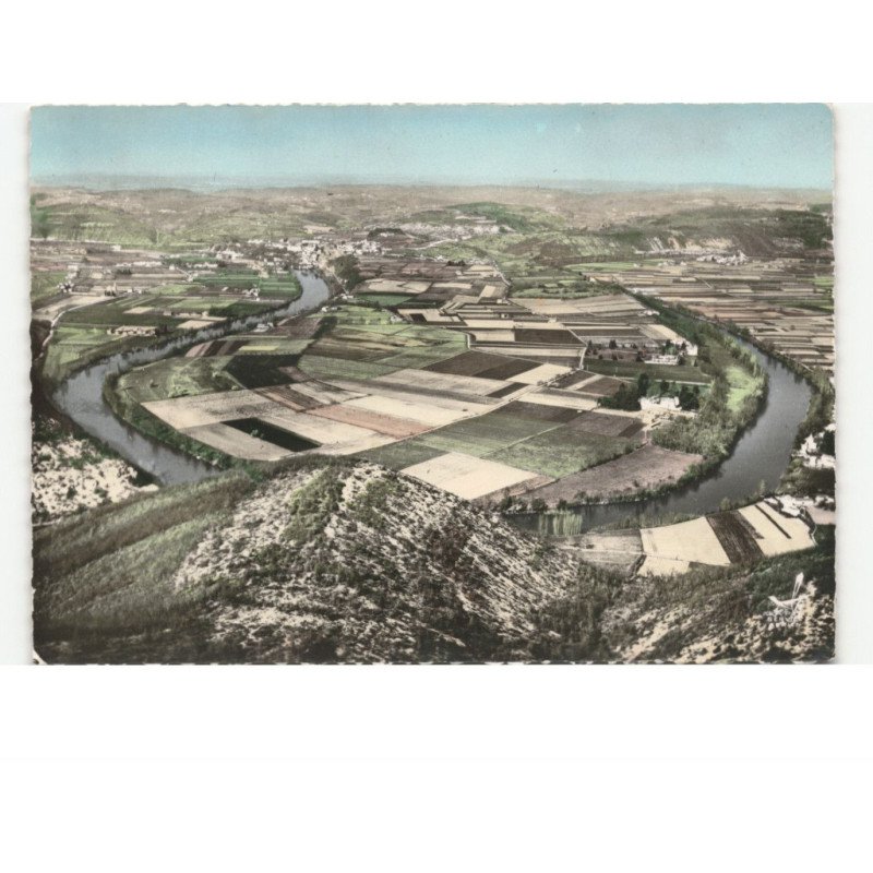 PUY-L'EVEQUE: vue aérienne 10x15 - très bon état