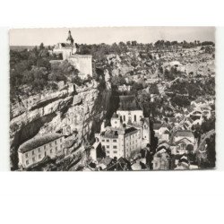 ROCAMADOUR: vue générale vue aérienne 10x15 - état