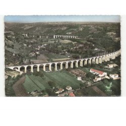 SOUILLAC: le circuit des viaducs vue aérienne 10x15 - très bon état