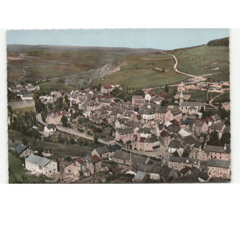 LE BLEYMARD: vue générale vue aérienne 10x15 - très bon état