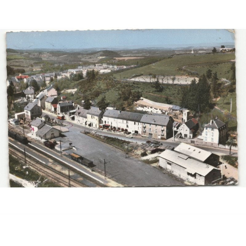 AUMONT-AUBRAC vue aérienne 10x15 - état