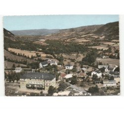 CHANAC: la vallée du lot et le "christ-roi" vue aérienne 10x15 - très bon état