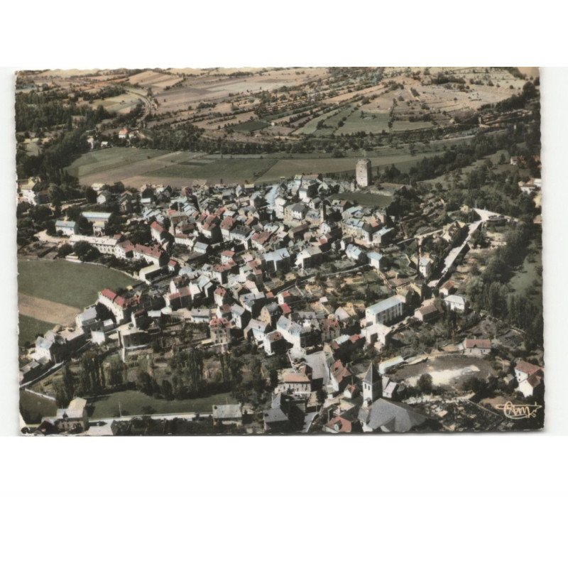 CHANAC: vue générale vue aérienne 10x15 - très bon état