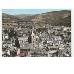 MARVEJOLS: l'église vue aérienne 10x15 - très bon état