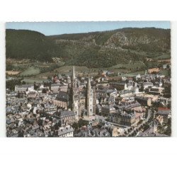 MENDE: la cathédrale vue aérienne 10x15 - très bon état
