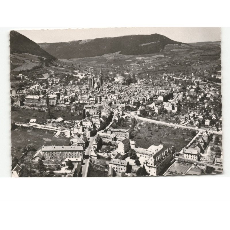 MENDE: vue générale vue aérienne 10x15 - très bon état
