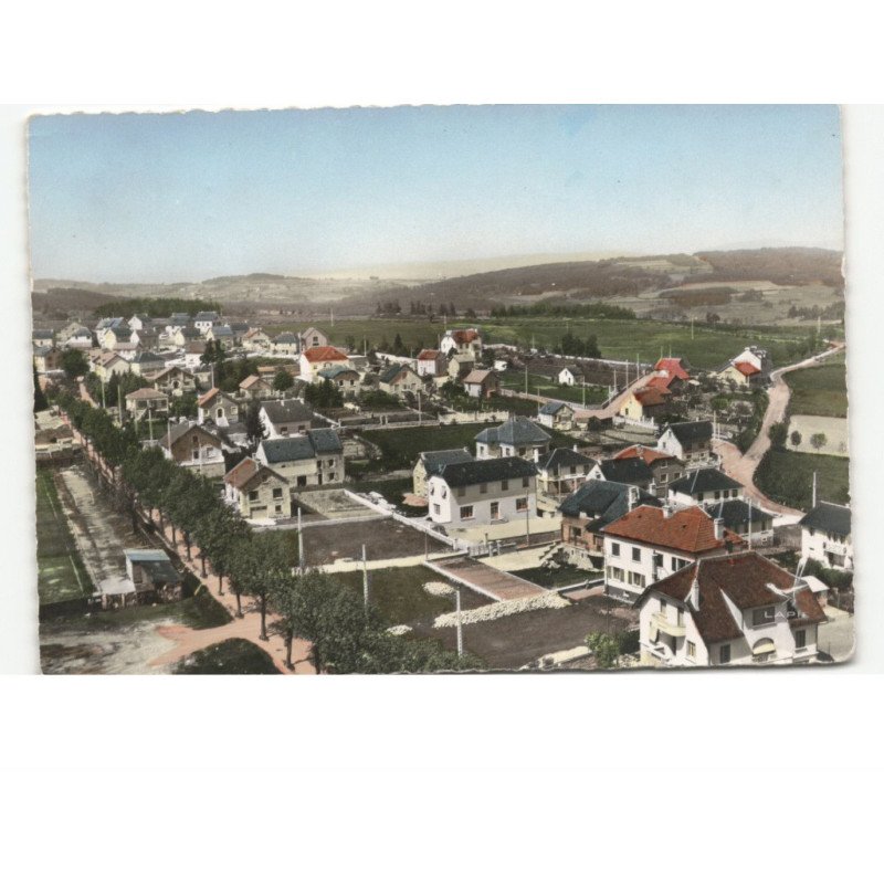 SAINT-CHELY D'APCHER: quartier bellevue vue aérienne 10x15 - très bon état