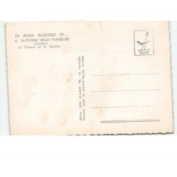 SAINT-ETIENNE-VALLEE-FRANCAISE: la filature et le gardon vue aérienne 10x15 - très bon état