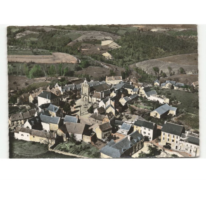 SAINT-GERMAIN-du-TEIL: vue générale vue aérienne 10x15 - très bon état