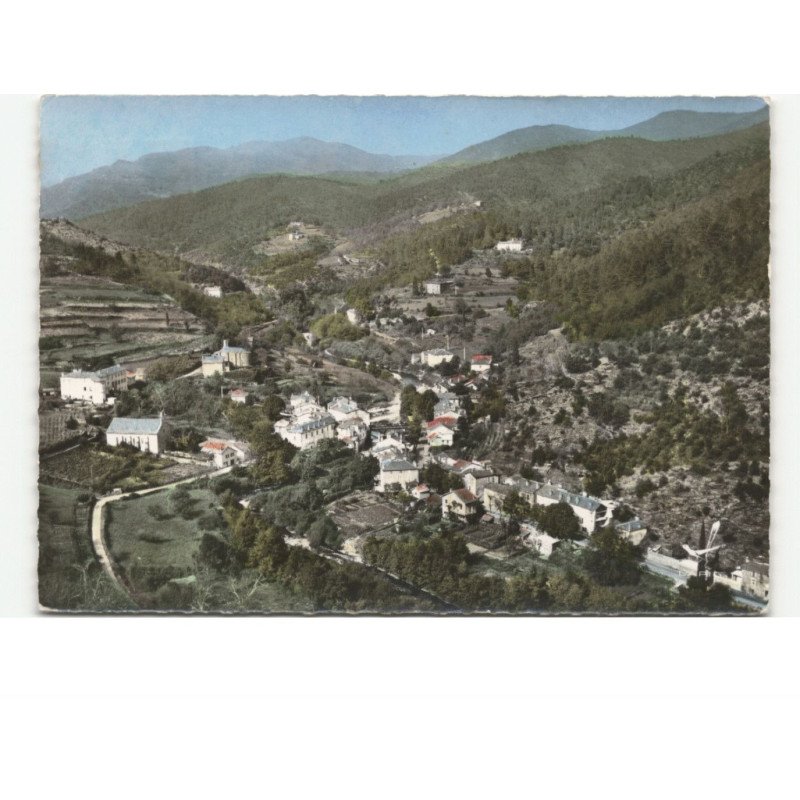 SAINTE-CROIX VALLEE FRANCAISE: vue panoramique vue aérienne 10x15 - très bon état