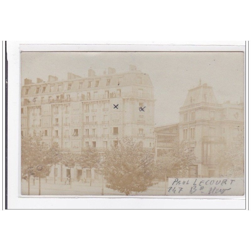 PARIS : boulevard ney - tres bon etat