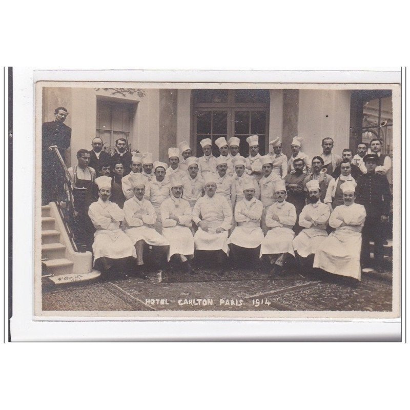 PARIS : hotel carlton paris 1914 - tres bon etat