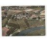 BRIOLLAY: pechevêque et les bords du loir vue aérienne 10x15 - très bon état