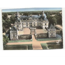 SAINT-GEORGES-sur-LOIRE: château de serrant vue aérienne 10x15 - très bon état