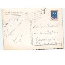 LE LONGERON: vue générale vue aérienne 10x15 - très bon état