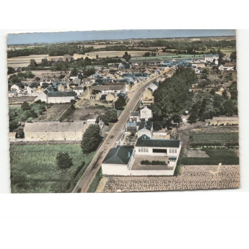 MOLLAY SAINT-JUST-sur-DIVE: le groupe scolaire, vue générale vue aérienne 10x15 - très bon état