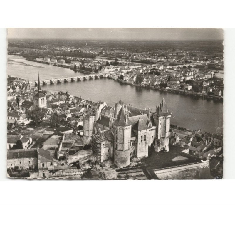 SAUMUR: vue aérienne 10x15 - état