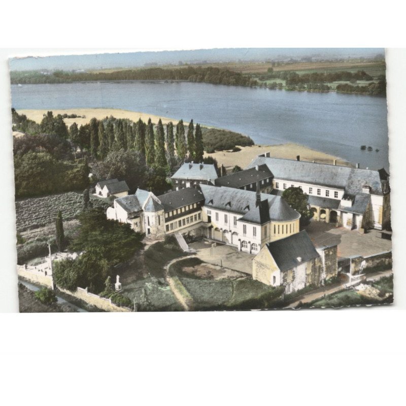 SAINT-MAUR: abbaye de saint-maur vue aérienne 10x15 - très bon état