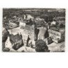 VILLEVEQUE: l'église et la place vue aérienne 10x15 - très bon état