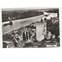 TREVES: la tour, l'église et la loire vue aérienne 10x15 - très bon état