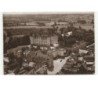 CHALLAIN-la-POTHERIE: l'église et le château vue aérienne 10x15 - très bon état