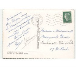 BRISSARTHE: vue générale vue aérienne 10x15 - très bon état
