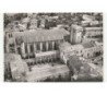LA CHAISE-DIEU: la cour du cloître vue aérienne 10x15 - très bon état