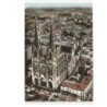 CHOLET: la cathédrale vue aérienne 10x15 - très bon état