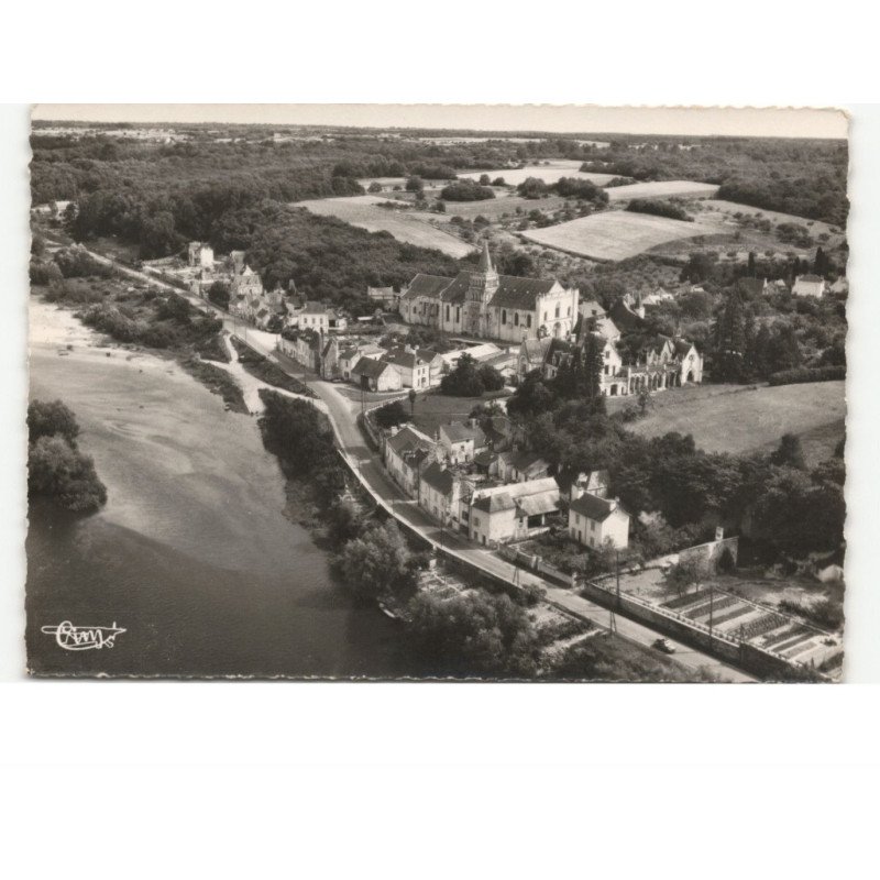 CUNAULT: vue générale vue aérienne 10x15 - très bon état