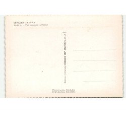 CUNAULT: vue générale vue aérienne 10x15 - très bon état