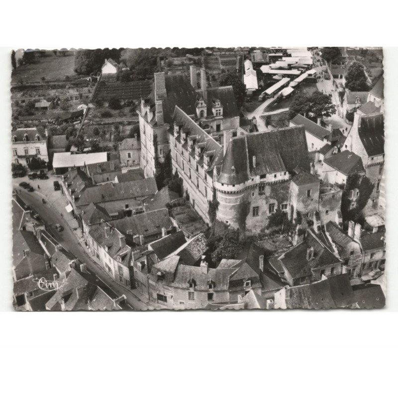 DURTAL: le château vue aérienne 10x15 - état