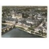 GIEN: vue générale, le château vue aérienne 10x15 - très bon état