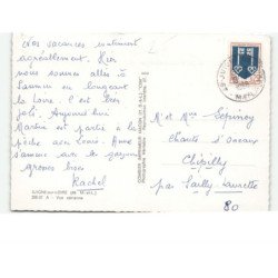JUIGNE-sur-LOIRE: vue aérienne 10x15 - très bon état