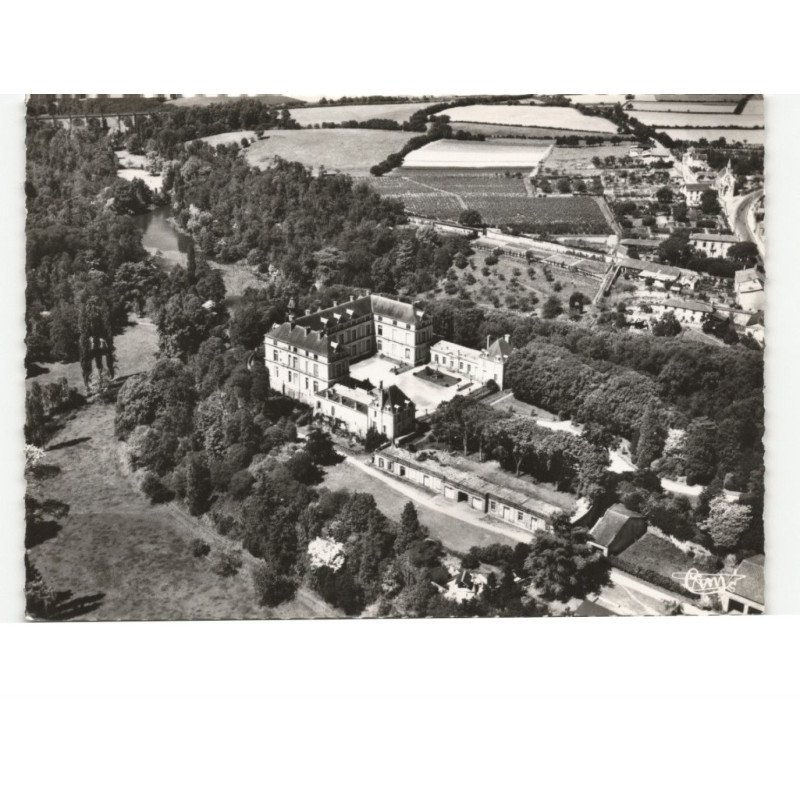 MAULVRIER: école des missions des pères du saint-esprit vue aérienne 10x15 - très bon état