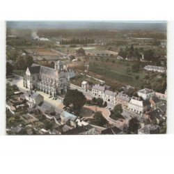 LONGUE: l'église vue aérienne 10x15 - très bon état