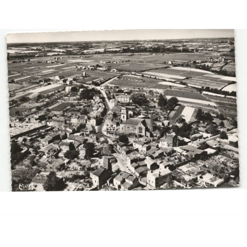 LIRE: vue générale vue aérienne 10x15 - très bon état