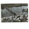 MONTJEAN: le pont sur la loire vue aérienne 10x15 - très bon état