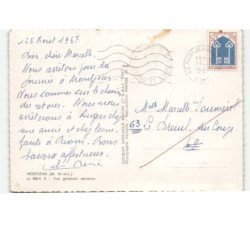 MONTJEAN: vue générale vue aérienne 10x15 - état