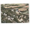 PARNAY: l'église et le coteau vue aérienne 10x15 - très bon état
