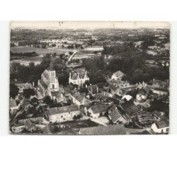 MURS: vue générale et la vallée du louet vue aérienne 10x15 - très bon état