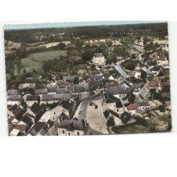 MOULIHERNE: vue générale vue aérienne 10x15 - très bon état