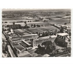 LA POMMERAYE: la providence, cours technique et ménager et le pensionnat saint-joseph vue aérienne 10x15 - très bon état
