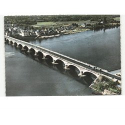 LES PONTS-de-CE: le pont dominacus vue aérienne 10x15 - très bon état