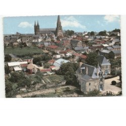 LE PUY-NOTRE-DAME: vue générale vue aérienne 10x15 - très bon état