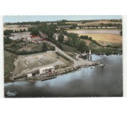 environs de CHOLET: lac, barrage de birou, le port les régates vue aérienne 10x15 - très bon état
