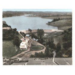 environs de CHOLET: barrage de ribou vue aérienne 10x15 - très bon état