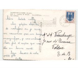 ROCHEFORT-sur-LOIRE: château de dieuzie vue aérienne 10x15 - état